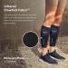 TheraGun RecoveryPulse Calf Sleeve - Compression & Vibration for Soreness Relief Flexibility & Circulation | Therabody | Large - Buy Online on GoSupps.com