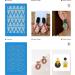 10 Piece Sanaa Silk Screen Stencils for Polymer Clay Earrings - DIY Crafts Printing Set One - Buy Online on GoSupps.com