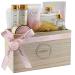 Luxury Bath Gift Set | Home Spa Gift Basket - Milky Coconut Scent Vitamin E & Shea Butter Shower Gel Bath Salt Body Scrub & More - International Shipping Available - Buy Online on GoSupps.com