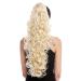 Buy WIG ME UP N1095-V-613 Platinum Blonde Braid Ponytail - 65 cm Curly Hairpiece for Volume & Style | International Shipping Available - Buy Online on GoSupps.com