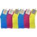 Yacht & Smith Women's Cotton Pedicure Socks - 6 Pairs, Open Toe Flip Flop Socks - Buy Online on GoSupps.com