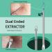 Blackhead Remover Tools Pimple Popper Kits Comedone Ance Extractor Whitehead Removal Esthetician Supplies Zit Face Skin Care Tools 6PCS Dual Ended - Buy Online on GoSupps.com
