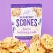 Livlo Keto Blueberry Scones Baking Mix with Real Blueberries | 9.5 oz - Buy Online on GoSupps.com
