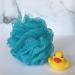 Loofah Body Scrub Set - XL 90g Blue Mesh Poufs for Men & Women - Exfoliating Bath Accessories | International Shipping - Buy Online on GoSupps.com