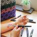 BodyMark by BIC Temporary Tattoo Marker 8-Pack - Skin Safe, Flexible Brush Tip, Assorted Colors - Long-Lasting Body Art Set - Buy Online on GoSupps.com