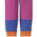 Organic Cotton Baby Knee Patch Trousers - Blue/Rainbow Stripes - 0-3 Months - Buy Online on GoSupps.com