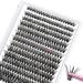 280 Pcs Individual Lashes 40D-C-0.07-14 Cluster Lashes C D Curl Wispy Lashes Bottom Lashes DIY Lashes At Home(40D-C-0.07-14) 14 mm 40D-C-0.07-Large