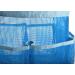 Mesh Shower Bag - 9-Pocket Blue Organizing Bathroom Toiletry Essentials - Buy Online on GoSupps.com
