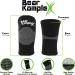 Bear KompleX Compression LITE Neoprene Knee Sleeves - Support for Workouts & Running | Sold in Pairs - Crossfit, Weightlifting, Wrestling, Squats & Gym | 4mm Thick | Black, Small (10-1) | Men & Women Options - Buy Online on GoSupps.com
