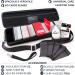Quiver Time Black Card Case with Straps, Dividers, Corner Pads & 100 Apollo Card Sleeves - Buy Online on GoSupps.com