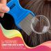Premium 5 Piece Lice Kit - Nit Removal Set with Fine Tooth Comb and Magnifier - Removes Lice and Eggs, Comfortable Rounded Tips - Full Treatment Louse Comb Set - Buy Online on GoSupps.com