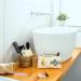 Mr. & Mrs. Panda Small Bee Flower Makeup Bag - Spring Gift Cosmetic Case Bumblebee Design - Buy Online on GoSupps.com