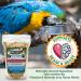 Viva La Veggies Parrot, Parakeet, Cockatiel Bird Food - Natural & Organic Grains, Legumes, Non-GMO Fruits, Vegetables, Spices - Cooks in 3-15 min - 1.5 lb Pack - Buy Online on GoSupps.com