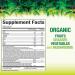 Natural Factors Organic Fermented Greens Whole Food Supplement 6.9 Oz - Vegan & Unflavored - Buy Online on GoSupps.com