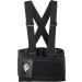 Lumbar Support Brace with Suspenders for Lower Back Pain Relief | Adjustable Wrap for Posture Recovery and Workout | Waist Trimmer Belt for Men and Women | Black Mesh, Size Medium - Buy Online on GoSupps.com