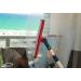 DSV Professional Window Squeegee | 2-in-1 Cleaner with Sponge & Rubber Strip | Telescopic Pole | 127.5cm Extension | Multi-Angle Cleaning - Buy Online on GoSupps.com