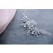 Kercisbeauty Blue Opal Hair Comb for Brides Wedding Bridal Headpiece Side Headband Women Girls Hair Piece Girls Prom Party Crystal Jewelry (Silver) - Buy Online on GoSupps.com