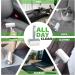 Foyer Nuage 2-in-1 Lint Roller & Brush - Extra Sticky Lint Roll for Pet Hair Clothing & Carpets 300 Sheets with 2 Handles & 5 Refills - Buy Online on GoSupps.com