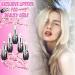 Magic Crystal Flower Jelly Lip Balm Set - 6Pcs | Long-Lasting Color Changing Lipsticks for Women | Nutritious Moisturizing Formula | pH Clear Temperature Lip Gloss | BLACK - Buy Online on GoSupps.com