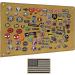 IronSeals Tactical Board Patch Organizer - Coyote Brown with Flag Patch | 110 x 70 CM - Buy Online on GoSupps.com