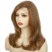OneDor 18 Kanekalon Futura Synthetic Hair Lace Front Wig - Straight Long Wig 130% Density (Light Brown & Dark Natural Blonde Blend - RL12/16) - Buy Online on GoSupps.com