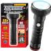 Bell+Howell Taclight Max Ultra High-Powered Long-Lasting Up to 15 Hours Handheld Flashlight 500 Lumens-7,000K Cree LED, 5 Modes, Rechargeable, Water/Shatter Resistant Outdoor and Camping Flash Light