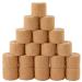 24 Pack Self Adhesive Bandage Wrap 2 Inch X 5 Yards Cohesive Bandage Non-Woven Cohesive Wrap Self Adherent Vet Wrap Breathable Athletic Tape Elastic Bandage Wrap for Sports Wrist Ankle Knee 2 Inch 24 pack