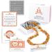 Bank Chain Dog & Cat Amber Neck Band - 100% Leather Strap Raw Baltic Amber Flea & Tick Protection Collar - Buy Online on GoSupps.com