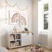 Happyarts A4 Poster Set - Hand-Painted Boho Sun Rainbow & Cloud Decor for Kids' Room | Perfect Baby Room Wall Art - Buy Online on GoSupps.com