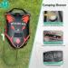 Wocream Wolf-Head Camping Shower Bag 6.6 Gallons/25L - Portable Solar Heating PVC Shower for Camping | Large Water Flow Handheld Shower Head - Orange Red - Buy Online on GoSupps.com