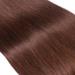 Tape In Hair Extensions - #4 Chocolate Brown - 50cm - 100% Remy Real Hair - 30 Bricks - Tress by Novon - Buy Online on GoSupps.com
