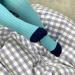 Non-Slip Ribbed Baby & Toddler Girls Tights - Cozy Winter Warm Anti-Skid Tights | 0-6 Months Aqua - Buy Online on GoSupps.com