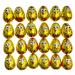 CAPTAIN PLAY Easter Decoration 24 Easter Chocolate Chicks 170 g in individual packaging