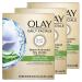 Olay Daily Facials for Clean Sensitive Skin Makeup Remover Wipes Soap-Free and Fragrance-Free Cleanser Cloths - 33 Count (Pack of 3)