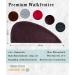 Kirman Premium 100% Cotton Hair Turban Towel - Quick-Drying & Absorbent for Short & Long Hair (Brown 1 Piece) - Buy Online on GoSupps.com