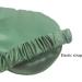 ECHOLLY Silk Sleep Eye Mask with Ear Plugs - Green Blackish Green | Comfortable Light Blocking Eye Mask for Men and Women | Ideal for Sleeping and Traveling - Buy Online on GoSupps.com