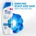 Head & Shoulders Deep Moisture Shampoo 12.8 fl oz - Pack of 1 - Buy Online on GoSupps.com