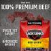 Jack Link's Teriyaki Beef Jerky Pounder Bag - Protein-Rich, 80 Calories, Premium Beef, No Added MSG - 96% Fat Free - Buy Online on GoSupps.com