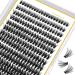 Lash Clusters 50D-D-18 Individual Lashes 280 Clusters False Eyelash 30D 40D 50D Lash Clusters Extensions Individual Lashes Cluster DIY Eyelash Extensions at Home (50D-D 18MM) D-18 mm 50D
