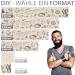 Premium Self-Adhesive Kitchen Wall Sticker - Glass Look Design 60x340cm | Durable & Easy to Install for All Surfaces - Buy Online on GoSupps.com