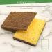 Biodegradable Sponge Coconut Fiber with Cellulose Eco Sponge Natural Sponges for Dishes Sustainable Environmentally Friendly Kitchen Scouring Pad Scratch Free Compostable 4 Pack - Buy Online on GoSupps.com