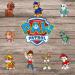 10 x PRECUT Paw Patrol Theme Edible Icing Cupcake Topper Cake Decoration Birthday Cakes