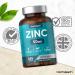 Zinc Supplement 50mg Vegan Tablets by Horbaach | Immunity, Skin, Hair & Nails Support | Zinc Gluconate, No Preservatives | 365 Count - Buy Online on GoSupps.com