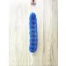 Stretch Back Sponge with Rope Handles - 2-Pack Blue Mesh Exfoliating Body Scrub for Men and Women - Buy Online on GoSupps.com