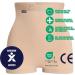 Corsinel Support Linen Low Women's Boxer Shorts for Stoma & Hernia | Maximum Support Damen Underpants for Umbilical Scar & Inguinal Hernia | Reliable Protection in XS Black - Buy Online on GoSupps.com