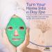 Perfecore Facial Mask for Puffy Eyes & Migraine Relief - Hot Cold Compress Pack for Sinus, Headaches, Spa Therapy - Gel Beads Mask for Sleeping, Travel - Green - Buy Online on GoSupps.com