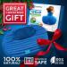 Large Microwavable Neck and Shoulder Wrap - Instant Relief for Muscle Pain, Tension, Stress, Arthritis, Migraines & Headaches - Natural Therapy with Deep Heat & Herbal Aromatherapy - Buy Online on GoSupps.com