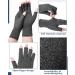 Arthritis Compression Gloves - 5 Pairs Fingerless Joint Relief Gloves for Daily Work (Medium) - Black, Gray, Beige, Pink, Purple - Buy Online on GoSupps.com