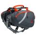 Mountainsmith K9 Dog backpack adjustable breast and back harness Dog backpack saddlebags with zip pockets for camping travel outdoor backpack trips hiking medium lava red