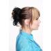 WIG ME UP Hairpiece - Synthetic Hair Scrunchie Ponytail Band Black JL-0119-2 | Shop Now for International Shipping - Buy Online on GoSupps.com
